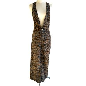 Sadie & Sage Leopard Print Jumpsuit